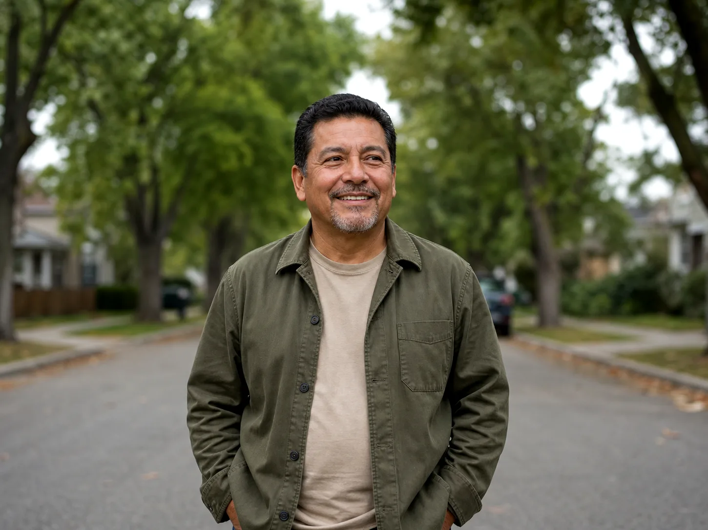 Man smiling outdoors while considering whether he is a good candidate for dental implants at Advanced Dental of New Windsor in New Windsor NY