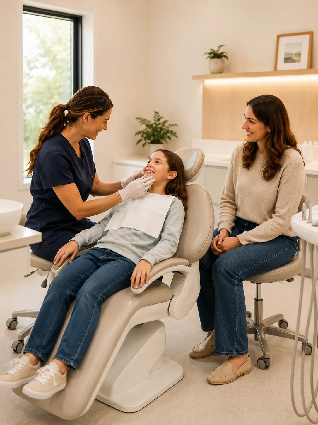 Family Dental Checkup Check-In in New Windsor, NY