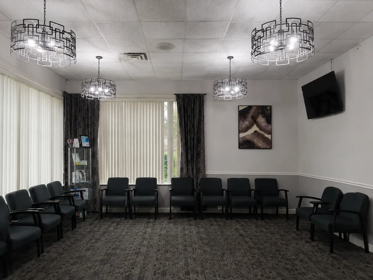 Waiting room at Advanced Dental in New Windsor, NY